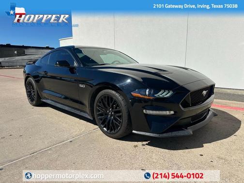 Shadow Black 2019 Ford Mustang GT Premium