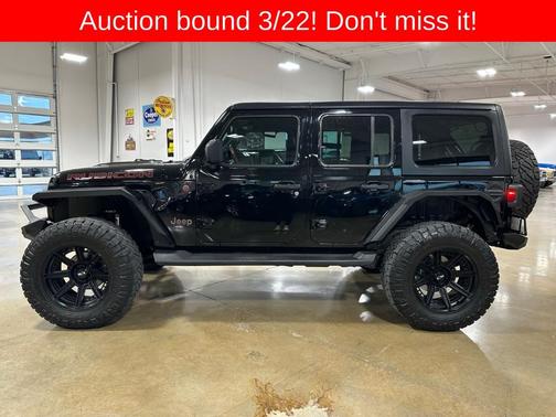 Black Clearcoat 2021 Jeep Wrangler Unlimited Rubicon