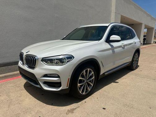 Mineral White Metallic 2019 BMW X3 sDrive30i