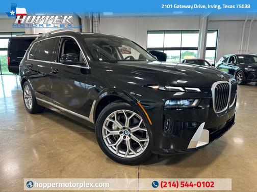 Black Sapphire Metallic 2023 BMW X7 xDrive40i