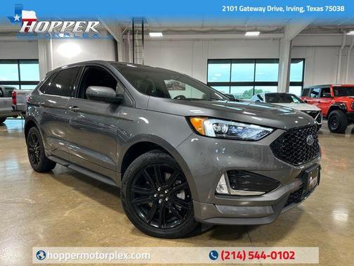 Gray Metallic 2024 Ford Edge ST Line