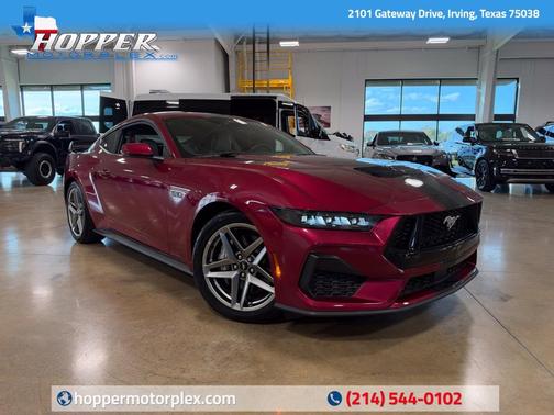 Magenta 2025 Ford Mustang GT Premium