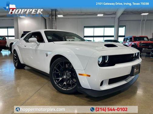 White Knuckle Clearcoat 2022 Dodge Challenger SRT Hellcat