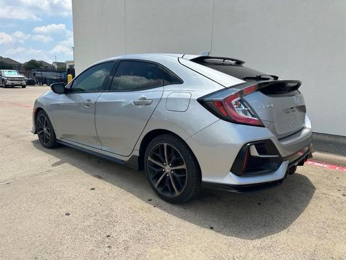 Gray 2021 Honda Civic Sport