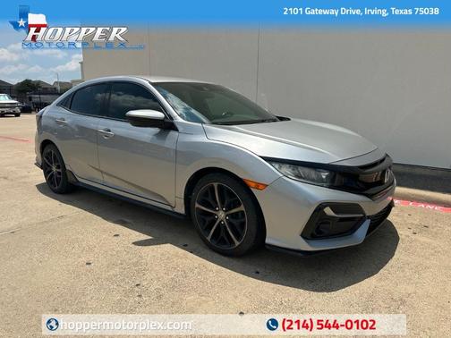 Gray 2021 Honda Civic Sport