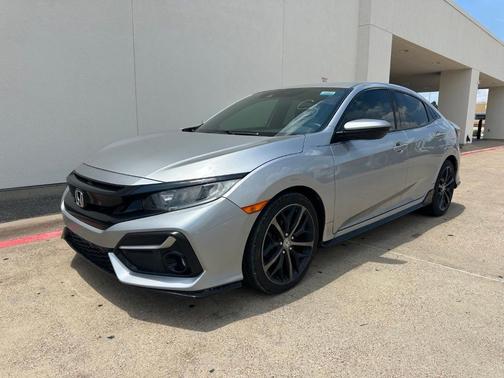 Gray 2021 Honda Civic Sport