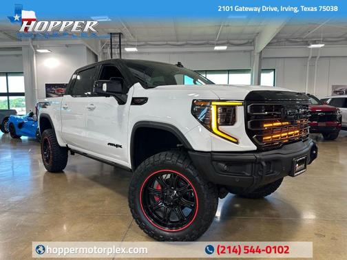 Summit White 2023 GMC Sierra 1500 AT4X