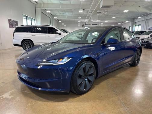 Deep Blue Metallic 2025 Tesla Model 3 Long Range