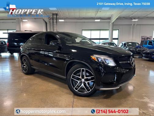 Black 2016 Mercedes-Benz GLE-Class GLE 450 AMG Coupe 4MATIC SUV