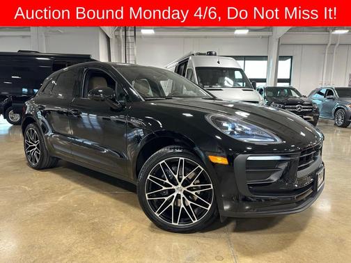 Black 2025 Porsche Macan Base