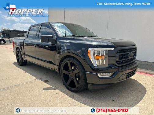 Black Metallic 2021 Ford F-150 XLT