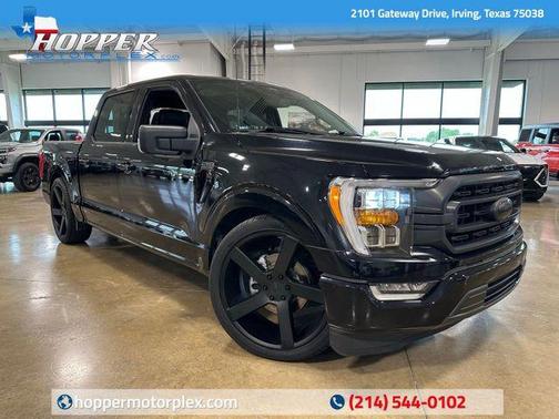 Black Metallic 2021 Ford F-150 XLT