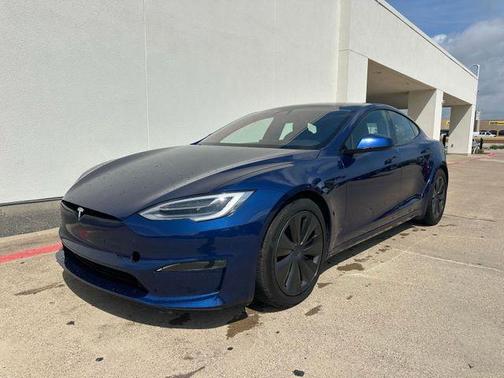 Blue 2021 Tesla Model S Long Range