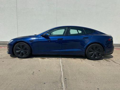 Blue 2021 Tesla Model S Long Range