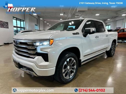 Iridescent Pearl Tricoat 2022 Chevrolet Silverado 1500 High Country Truck