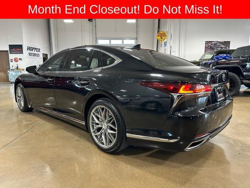 Black 2020 Lexus LS 500 Base