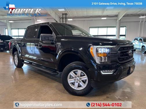 Black Metallic 2022 Ford F-150 XLT Truck