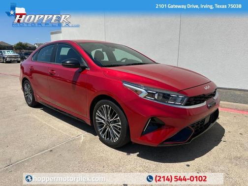 Currant Red 2024 Kia Forte GT-Line