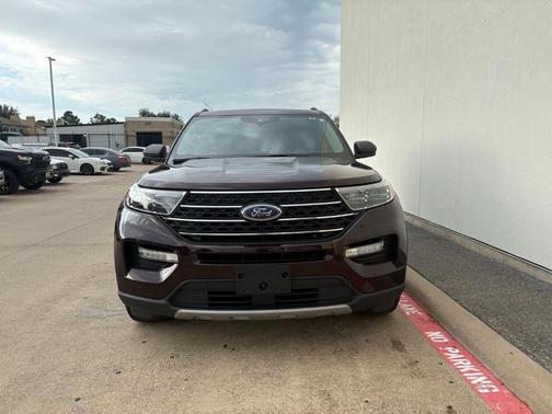 Red Metallic 2022 Ford Explorer XLT