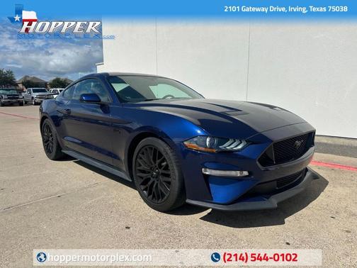 Kona Blue Metallic 2019 Ford Mustang GT