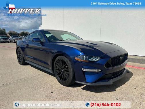Kona Blue Metallic 2019 Ford Mustang GT