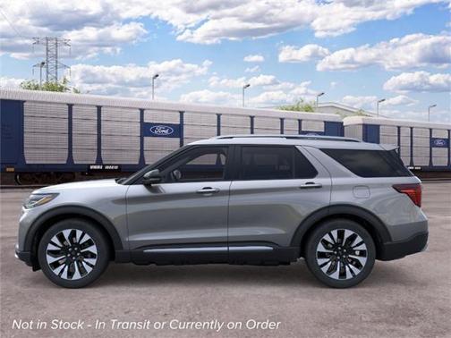 Carbonized Gray Metallic 2026 Ford Explorer Platinum
