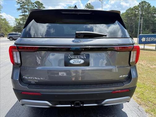 Carbonized Gray Metallic 2026 Ford Explorer Platinum