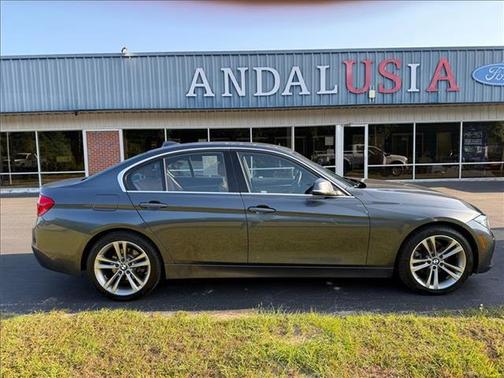Gray 2017 BMW 330 i