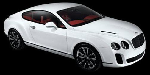 White 2010 Bentley Continental Supersports