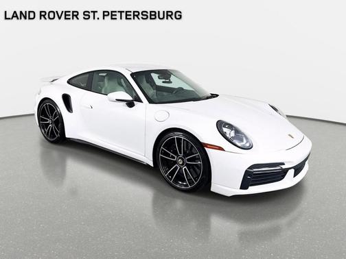 Carrara White Metallic 2021 Porsche 911 Turbo S