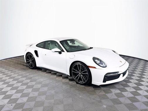 White 2021 Porsche 911 Turbo S