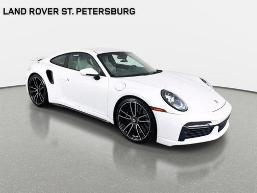 White 2021 Porsche 911 Turbo S