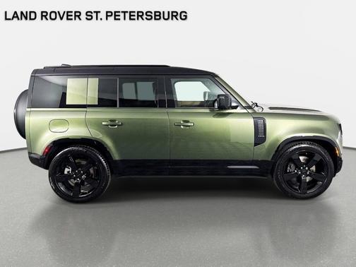 Woolstone Green 2026 Land Rover Defender P400 X-Dynamic SE