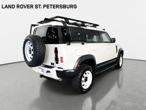 Santorini Black 2024 Land Rover Defender P300