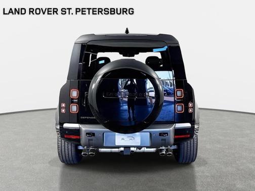 Santorini Black 2026 Land Rover Defender P525 V8
