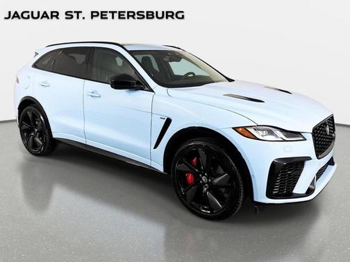 Chalk Blue 2026 Jaguar F-PACE SVR 575 Edition