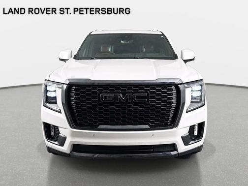 White Frost Tri-Coat 2023 GMC Yukon XL Denali Ultimate
