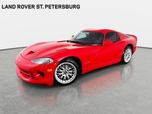 Red 2001 Dodge Viper GTS