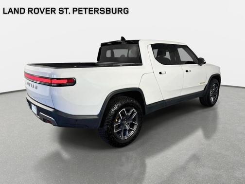 Glacier White 2022 Rivian R1T Adventure Package