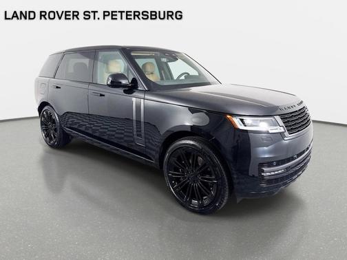 Santorini Black 2026 Land Rover Range Rover P530 SE 7 Seat