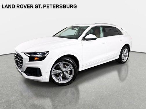 Carrara White 2022 Audi Q8 55 Premium Plus
