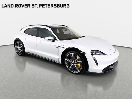 Ice Grey Metallic 2023 Porsche Taycan Turbo
