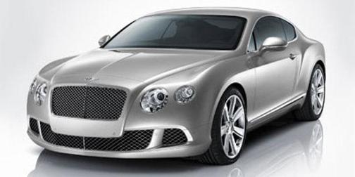 Silver 2012 Bentley Continental GT Base