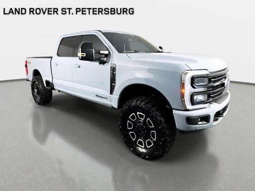Glacier Gray Metallic 2025 Ford F-250 Platinum