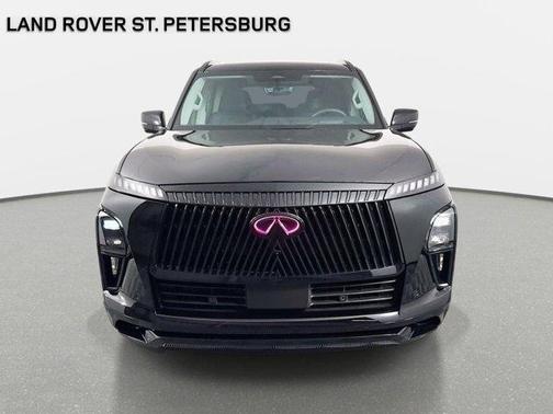 Black Obsidian 2025 INFINITI QX80 Luxe