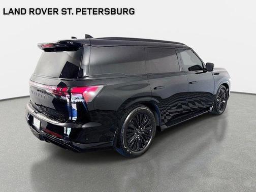 Black Obsidian 2025 INFINITI QX80 Luxe