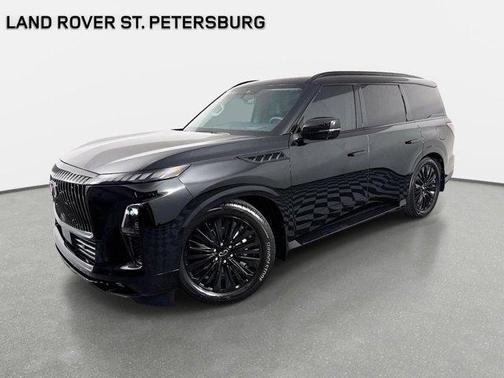 Black Obsidian 2025 INFINITI QX80 Luxe