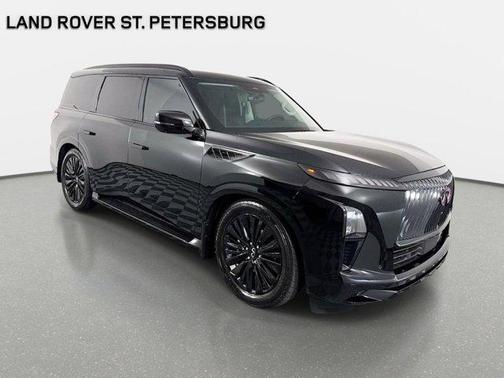 Black Obsidian 2025 INFINITI QX80 Luxe
