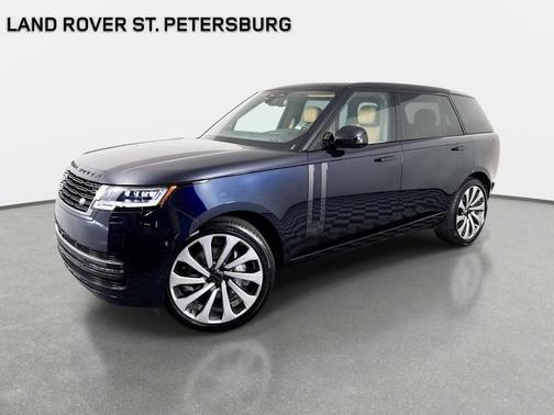 Constellation Blue Ultra Metallic Gloss 2026 Land Rover Range Rover P400 SE 7 Seat