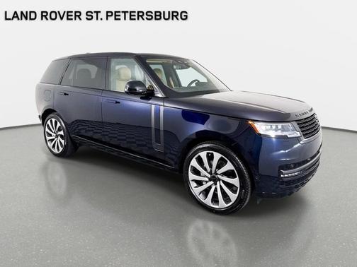 Constellation Blue Ultra Metallic Gloss 2026 Land Rover Range Rover P400 SE 7 Seat